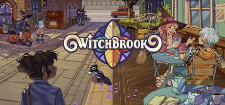 Witchbrook official Steam header artwork